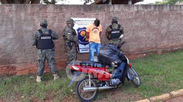 Menor brasileño cae con casi 10 kilos de marihuana tipo “skank” en Pedro Juan