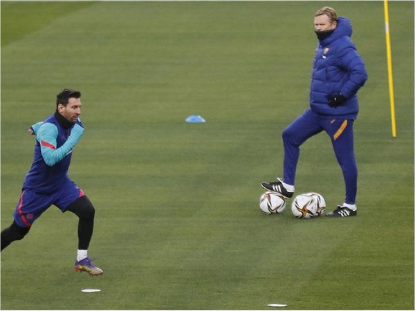 Koeman: "Tenemos esperanzas de que Messi juegue la final"