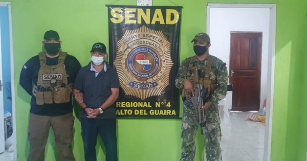 La Nación / Detienen en Salto del Guairá a brasileño buscado por narcotráfico y homicidio