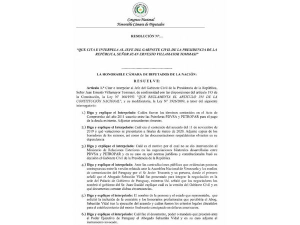 Villamayor fue embretado y deberá aclarar contradicciones con papeles