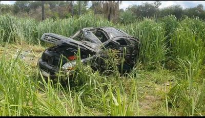 Bache ocasiona fatal accidente en la ruta Concepción – Pozo Colorado