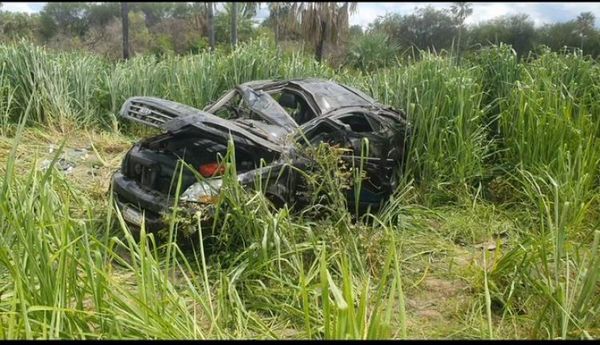 Bache ocasiona fatal accidente en la ruta Concepción – Pozo Colorado
