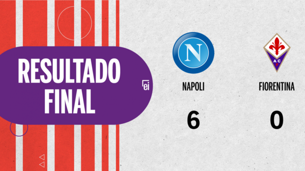 Doblete de Lorenzo Insigne en la goleada de Napoli frente a Fiorentina