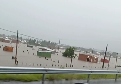 Temporal deja a numerosas familias de Concepción bajo agua - ADN Digital