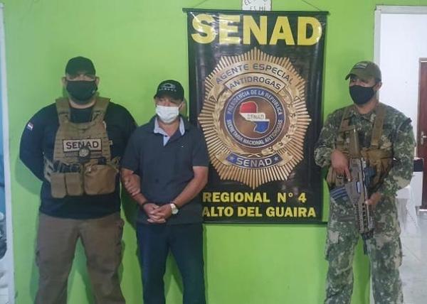 Capturan a narcotraficante brasileño en Salto del Guairá – Diario TNPRESS
