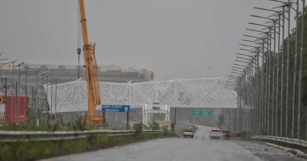 La Nación / A las 17:00 rehabilitan autopista Ñu Guasu, tras obras de la “Pasarela Ñanduti”