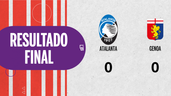 Cero a cero terminó el partido entre Atalanta y Genoa