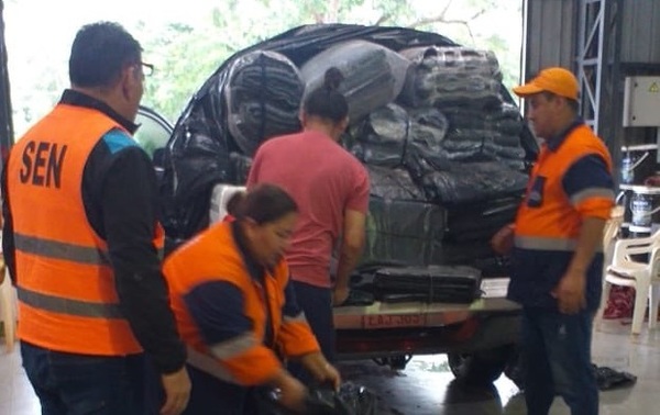 Familias afectadas por inundaciones de Concepción reciben asistecia de la SEN