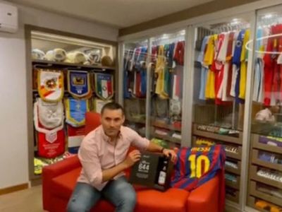 Ya tiene su ceecita por haber sufrido a Messi