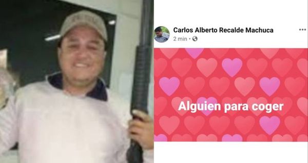 Depravado: Funcionario público de Pedro Juan Caballero pide por sexo en redes sociales