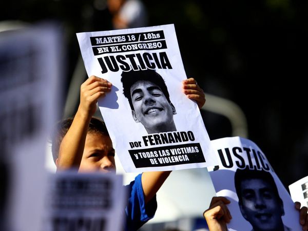 A un año del asesinato de Fernando Báez, fiscales solo aguardan juicio