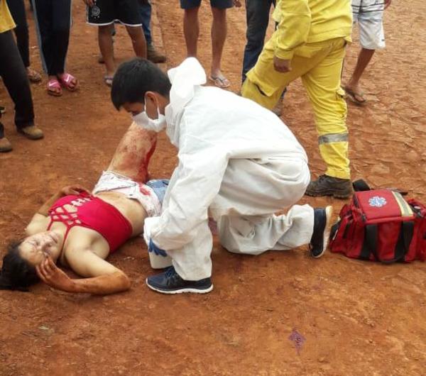 Ronda de tragos termina con mujer acuchillada