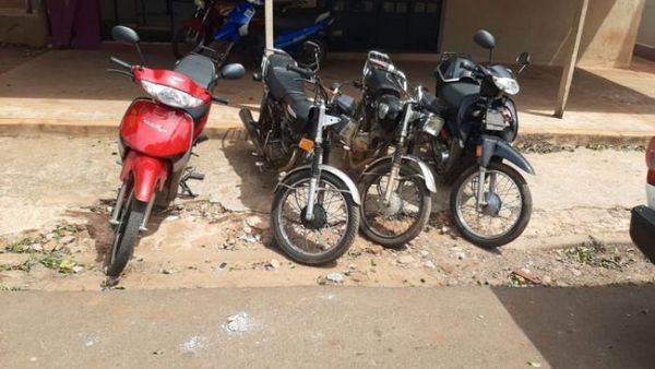 Policía detuvo a ladrón de moto y recupera cuatro motocicletas en Pedro Juan