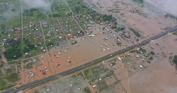 La Nación / Muchas familias se vieron afectadas después de la intensa lluvia caída