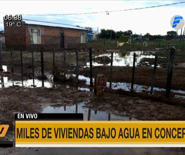 Así amanece Concepción tras inundación