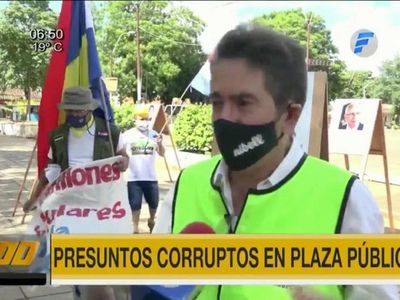Con un "corruptour" buscan exponer causas emblemáticas de corrupción