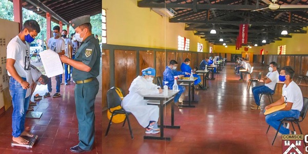 JORNADA DE RECEPCIÓN DE POSTULANTES A SUBOFICIALES CON ALTA DISCIPLINA EN COMISOE.