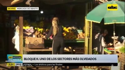 Bloque K del Abasto, abandonado pese a importante adjudicación para mejoras - Nacionales - ABC Color