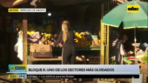 Bloque K del Abasto, abandonado pese a importante adjudicación para mejoras - Nacionales - ABC Color