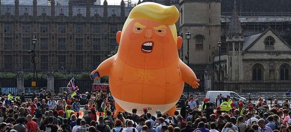Enorme globo de bebé Trump será expuesto en Museo de Londres