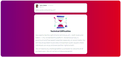 El sitio web de Parler está nuevamente en línea, pero la aplicación aún no está en las tiendas - Informate Paraguay