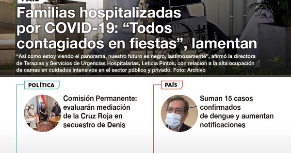 La Nación / LN PM: Las noticias más relevantes de la siesta del 18 de enero