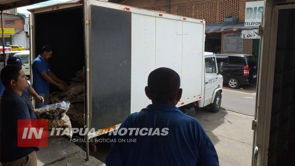 TAREAS DE LAS SECCIONES TRANSPORTE Y VIALIDAD DE LA GOBERNACIÓN DE ITAPÚA