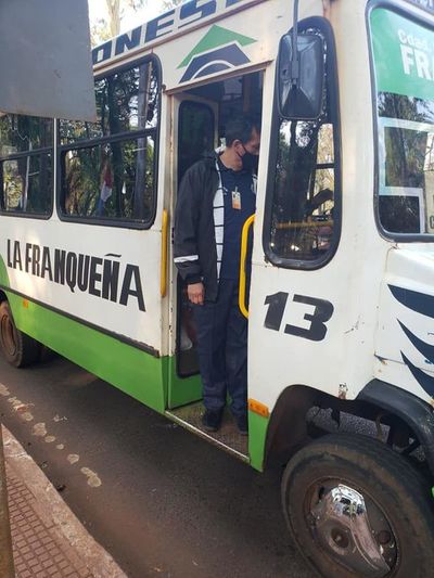 Buses de Franco cambian de itinerario en microcentro de Ciudad del Este - ABC en el Este - ABC Color