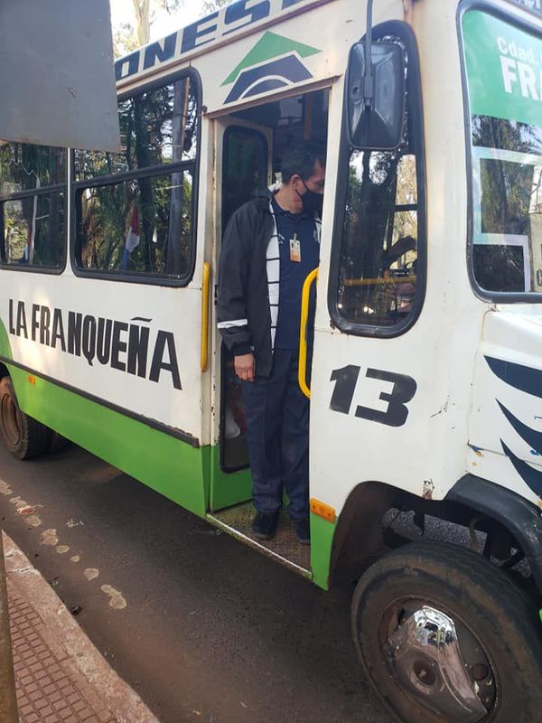 Buses de Franco cambian de itinerario en microcentro de Ciudad del Este - ABC en el Este - ABC Color