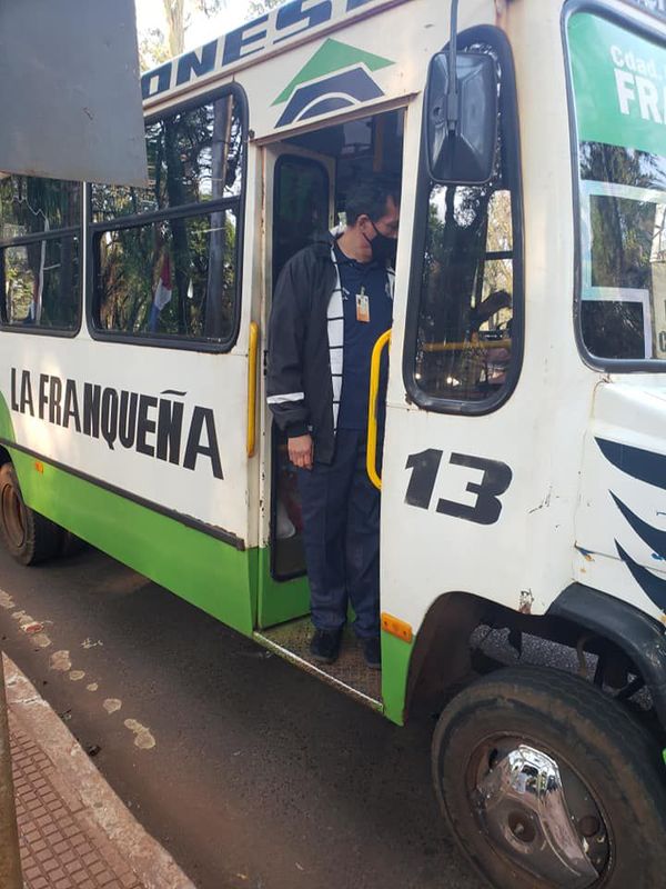 Buses de Franco cambian de itinerario en microcentro de Ciudad del Este  - ABC en el Este - ABC Color