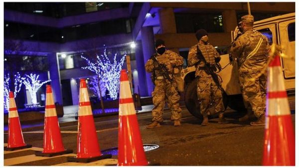 Washington DC se blinda para una toma de posesión atípica