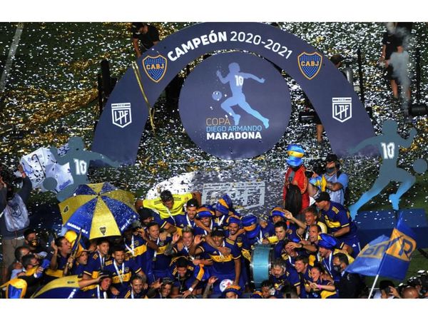Boca gana Copa Maradona y alcanza a River en títulos