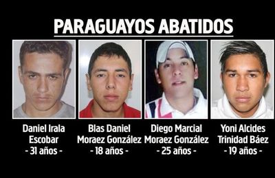 Armas halladas con paraguayos del PCC fueron usadas en otros crímenes - Nacionales - ABC Color