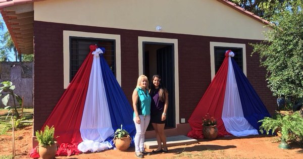 La Nación / Inauguran 153 viviendas construidas por Senavitat en Areguá
