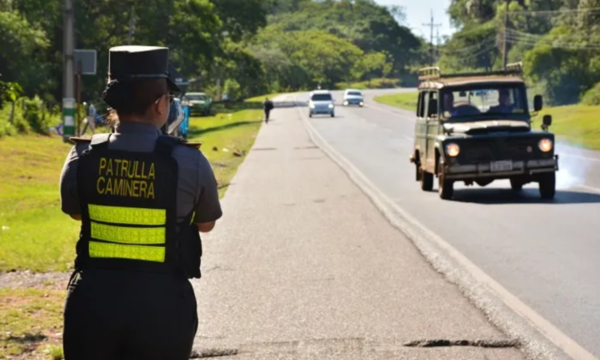 Patrulla Caminera comenzó “cacería” de conductores con documentaciones vencidas