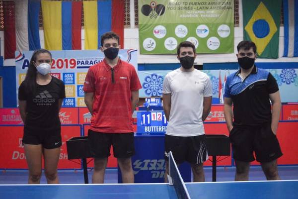 Tenistas de mesa ensayan protocolos de competencias deportivas | .::Agencia IP::.