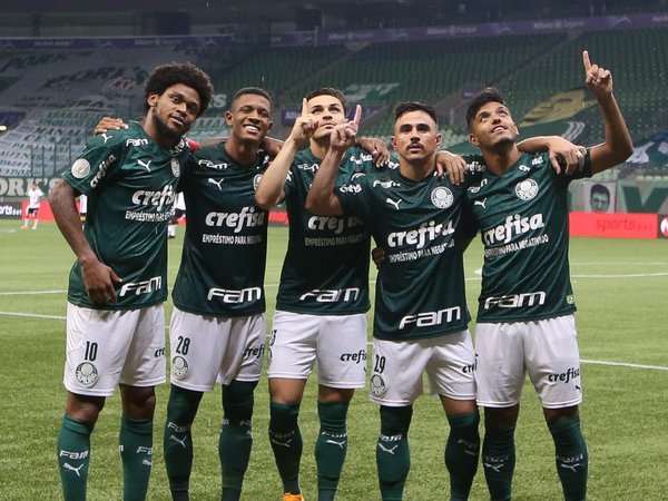 Palmeiras se motiva con goleada en el clásico y tiene en la mira al Flamengo