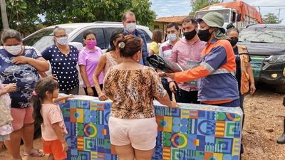 1.500 familias afectadas reciben asistencia en Concepción