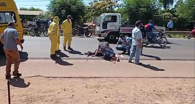 Fatal accidente de tránsito en Coronel Oviedo - Noticiero Paraguay