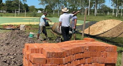 Caazapá: Realizan varias obras en colegios y escuelas de Yuty - Noticiero Paraguay