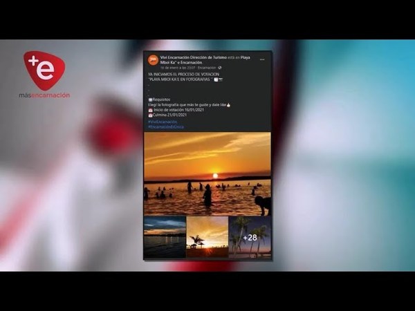 RECTA FINAL DEL CONCURSO DE FOTOGRAFÍAS DE LA PLAYA MBOI KA´E