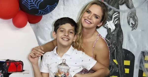 Gabi Wolscham festejó a lo grande el cumpleaños de su hijo