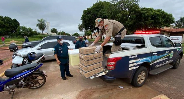 Ponta Porã recibe primer lote de vacuna contra el Covid-19 - Noticiero Paraguay