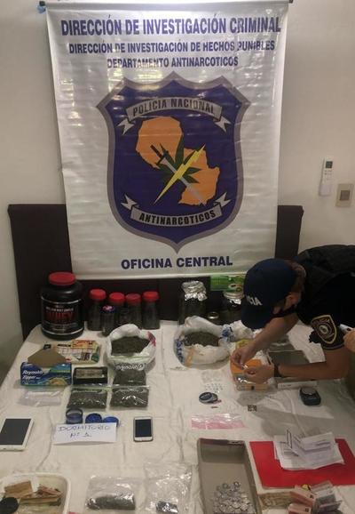 Incautan cocaína rosada, costosa y exclusiva en el microcentro de Asunción