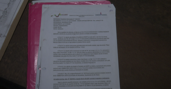Denuncian que sigue la mafia en el INDERT