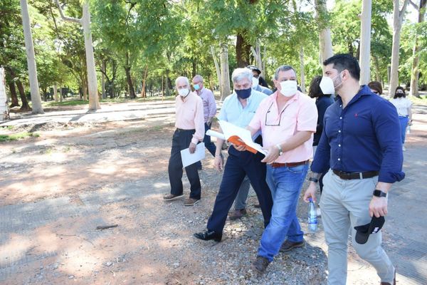Interior, MUVH y Comuna de Asunción coordinan recuperación del Parque Caballero - ADN Digital