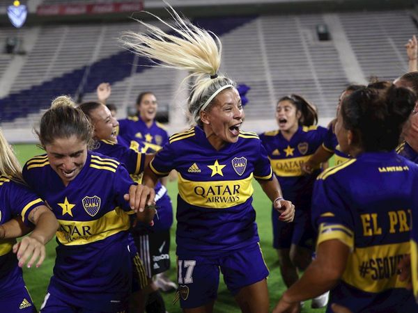 Boca aplasta a River por 7-0 y conquista primer título femenino profesional