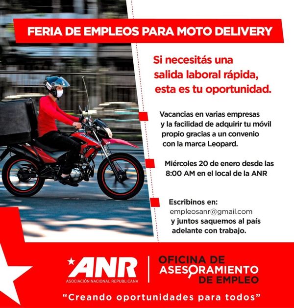 Oportunidad laboral para personas que recuperaron su libertad