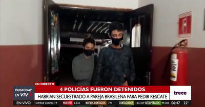 Policías secuestraron y amenazaron a turistas brasileros