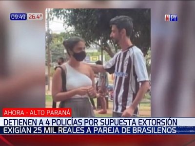 Turista brasileña relata la presión que vivió por la extorsión de policías